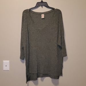 Faded Glory Olive Green Sweater 3x
